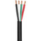 SatMaximum 16 AWG UV-Rated 4-Conductor Direct-Burial Outdoor Speaker Cable (Black, 500')