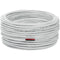 SatMaximum 18 AWG CL2-Rated 4-Conductor Speaker Cable for In-Wall Installation (White, 500')
