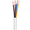 SatMaximum 18 AWG CL2-Rated 4-Conductor Speaker Cable for In-Wall Installation (White, 500')