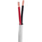 SatMaximum 18 AWG CL2-Rated 2-Conductor Speaker Cable for In-Wall Installation (White, 500')