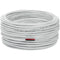 SatMaximum 12 AWG CL2-Rated 2-Conductor Speaker Cable for In-Wall Installation (White, 100')