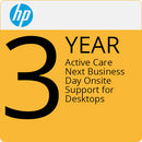 HP 3-Year Active Care Next Business Day On-Site Support for Desktops