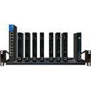 Key Digital 4x4 4K UHD HDMI Video Wall Processor, Seamless 4x4 Matrix Switcher with 4 RX Units