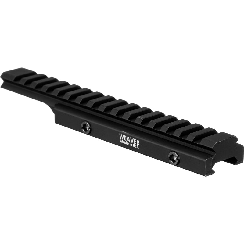 Weaver Flat Top Riser Rail (Tactical, Matte Black)