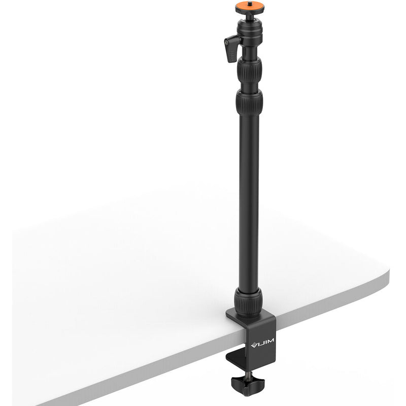 VIJIM Adjustable Camera Desk Mount Table Stand (3-Section)