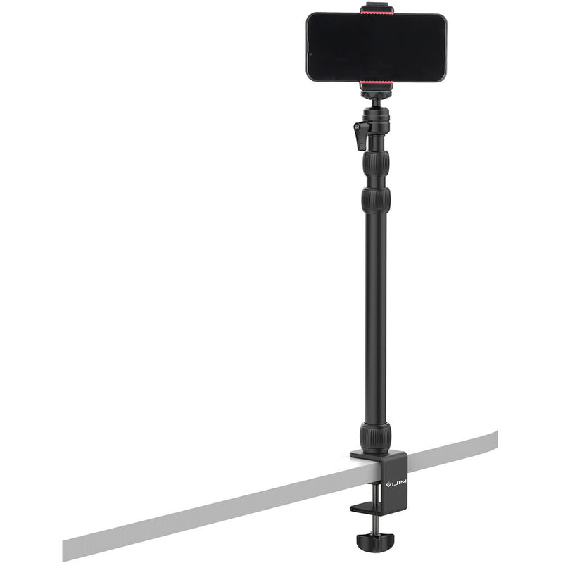 VIJIM Adjustable Camera Desk Mount Table Stand (3-Section)