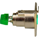 Sescom Switchcraft Female Solderless XLR Chassis Mount Connector