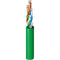 Belden 1585A 4-Pair 24 AWG Cat 5e U/UTP Plenum-CMP Cable (1000', Green)
