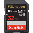 SanDisk 32GB Extreme PRO UHS-I SDHC Memory Card (2-Pack)