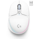 Logitech G G705 LIGHTSPEED Wireless RGB Gaming Mouse (White Mist)
