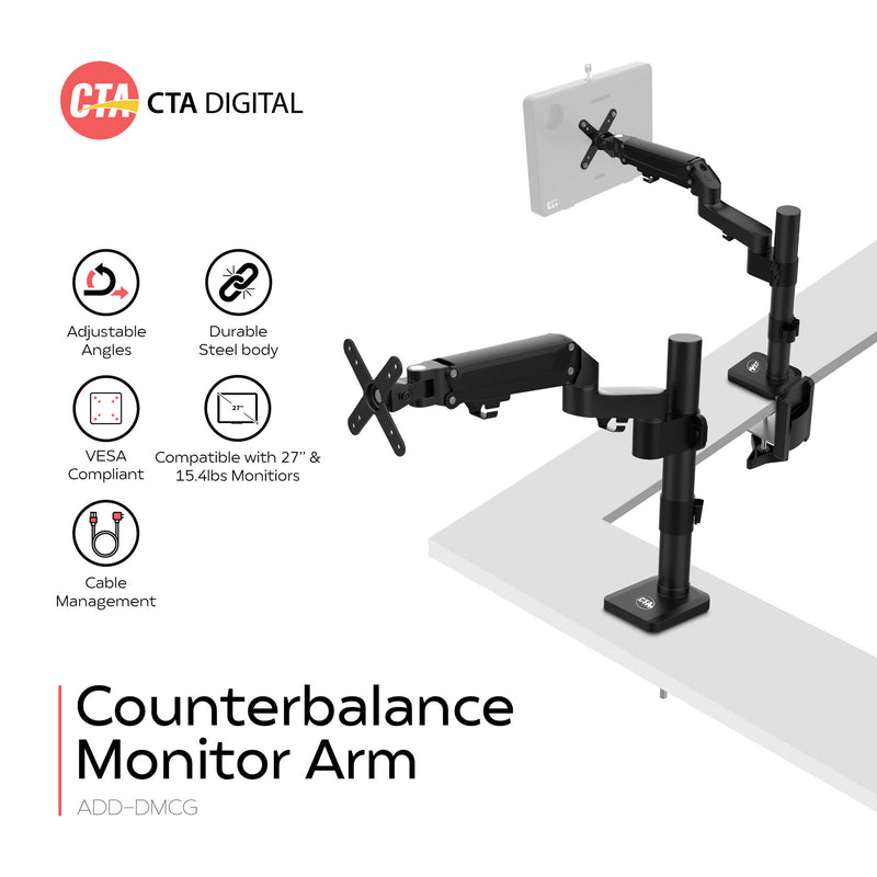 CTA Digital Counterbalance Monitor Arm