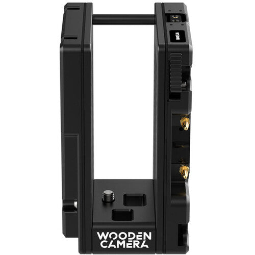 Wooden Camera Dual Battery Plate Cradle for Teradek Bolt LT Transmitter (V-Mount to Gold Mount)