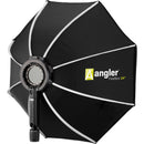 Angler FastBox 24" Octagonal Softbox Kit with Fabric Grid & Godox V1 Adapter