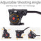 XILETU LS-6A Fluid Drag Hydraulic Tripod Head with Quick Release Plate