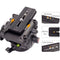 XILETU LS-6A Fluid Drag Hydraulic Tripod Head with Quick Release Plate