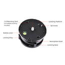 Sunwayfoto DYH-68 Leveling Base with Butterfly Collar (Black)
