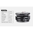 Sunwayfoto DYH-68 Leveling Base with Butterfly Collar (Black)