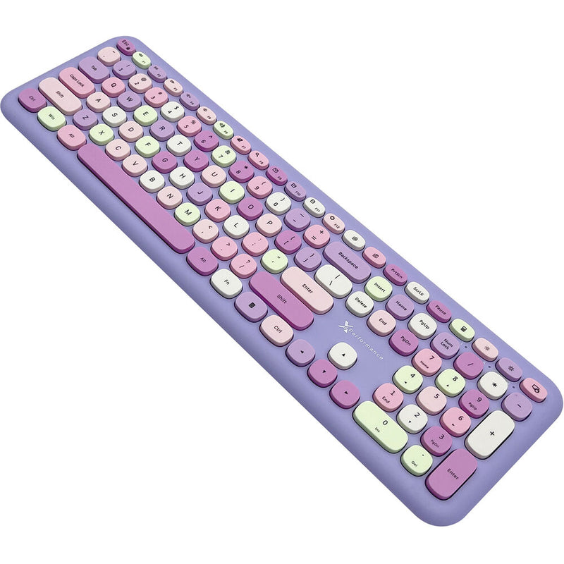 X9 Performance Wireless Keyboard and Mouse (Purple)