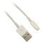 VisionTek Lightning to USB Cables (5-Pack, White, 3.3')