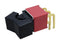 MULTICOMP PRO MP3AD1J102M6RES Rocker Switch, Sealed, On-None-On, DPDT, Non Illuminated, Through Hole, Black