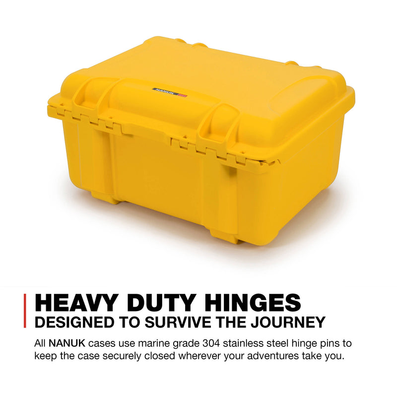 Nanuk 933 Case without Foam (Yellow)