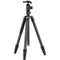 Fotopro Sherpa&nbsp;Plus Carbon Fiber Travel Tripod with FPH-52QS Arca-Type Ball Head and Monopod (Black)