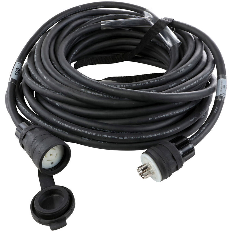 Lex Products NEMA L21-30 Weather-Resistant Extension Cable (100')