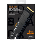 WD 1TB WD_BLACK SN850X Gaming Internal NVMe PCIe 4.0 SSD with Heatsink