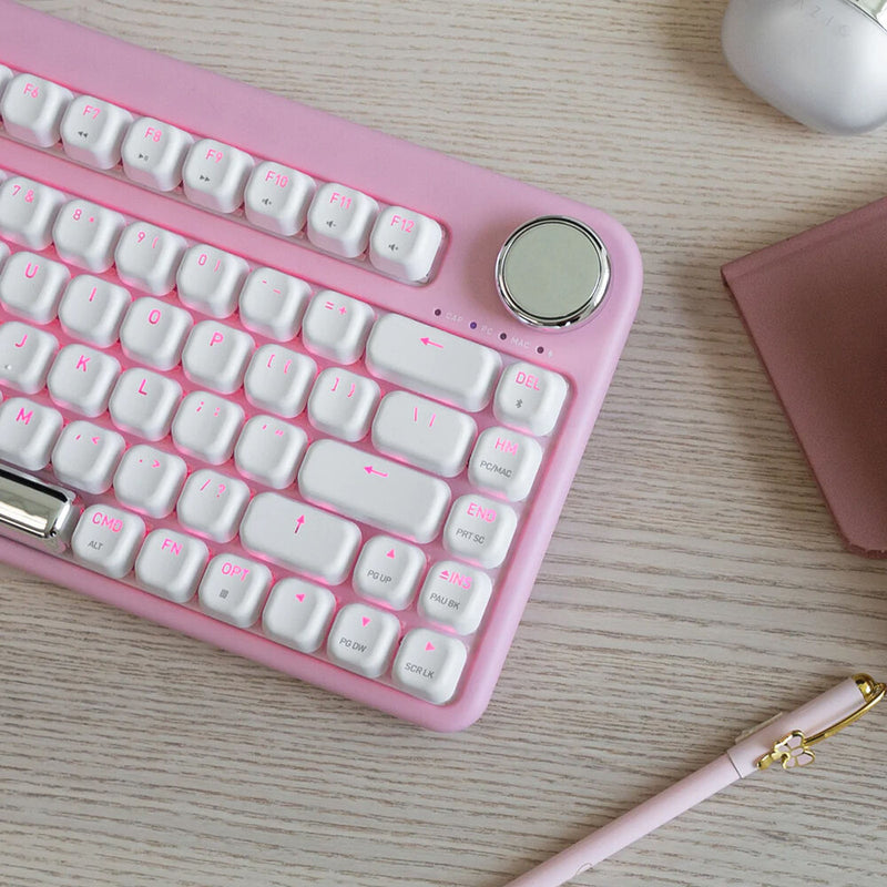 AZIO IZO Wireless Keyboard Series 2 (Pink Blossom)