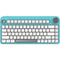 AZIO IZO Wireless Keyboard Series 2 (Mint Daisy)