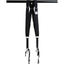 HoldFast Gear MoneyMaker Two-Camera Swagg Harness (Black, Cotton Canvas)