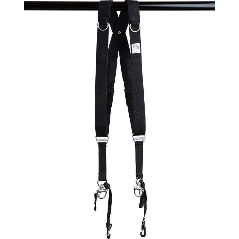 HoldFast Gear MoneyMaker Two-Camera Swagg Harness (Black, Cotton Canvas)