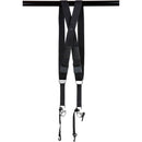 HoldFast Gear MoneyMaker Two-Camera Swagg Harness (Black, Cotton Canvas)