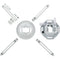 Gabor UPMP-1000W AccuGear Universal Projector Mount (White)