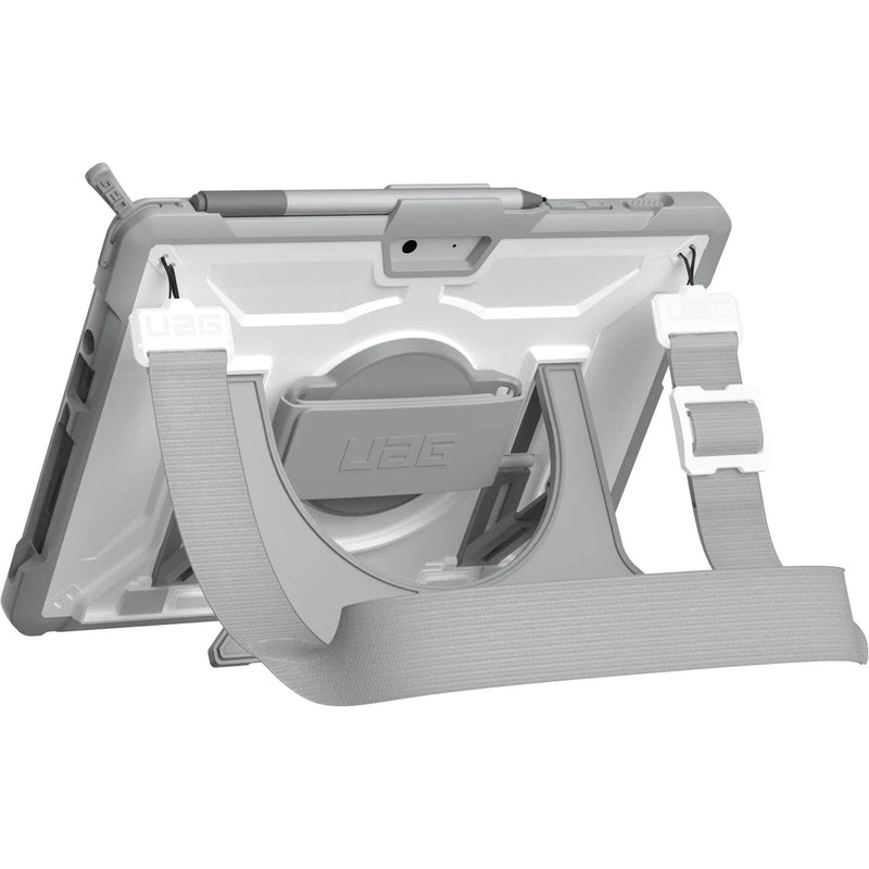 Urban Armor Gear Plasma Healthcare Case for Surface Go 1, 2, and 3 (White and Gray, OEM Packaging)