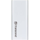 Transcend 500GB ESD260C USB 3.2 Gen 2 Type-C Portable Solid-State Drive (Silver)