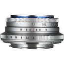 Venus Optics Laowa 10mm f/4 Cookie Lens for FUJIFILM X (Silver)