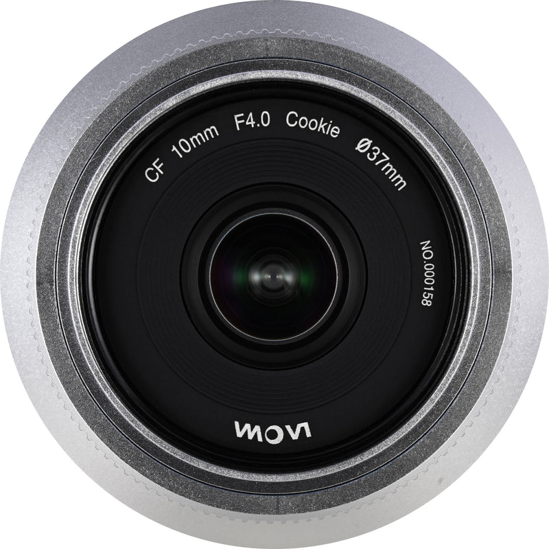 Venus Optics Laowa 10mm f/4 Cookie Lens for FUJIFILM X (Silver)