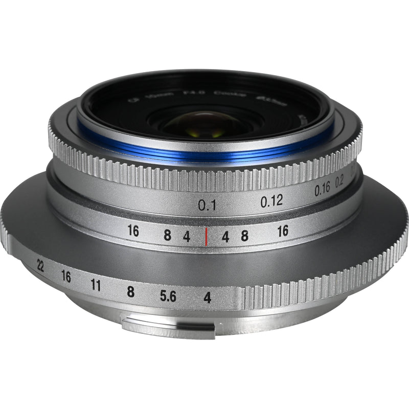 Venus Optics Laowa 10mm f/4 Cookie Lens for Canon RF (Silver)