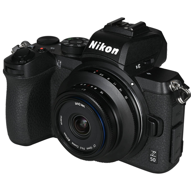 Venus Optics Laowa 10mm f/4 Cookie Lens for Nikon Z (Black)