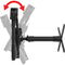 CTA Digital VESA Security Wall Mount with 5" Extender Pole (Black)