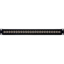 My Custom Shop 24-Port 12G-SDI BNC Feed-Through Patch Panel