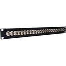My Custom Shop 24-Port 12G-SDI BNC Feed-Through Patch Panel