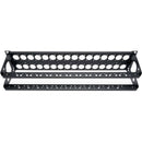 My Custom Shop 32-Port Unloaded Rack Panel with Rear Lacing Bar (2 RU)