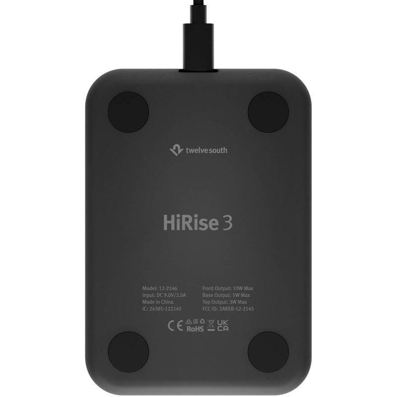 Twelve South Hirise 3 Wireless Charging Stand (Black)