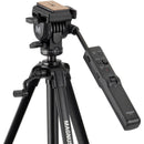 Magnus VT-200 Tripod Kit with Pan Handle Video Remote
