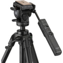 Magnus VT-350 Tripod Kit with Pan Handle Video Remote