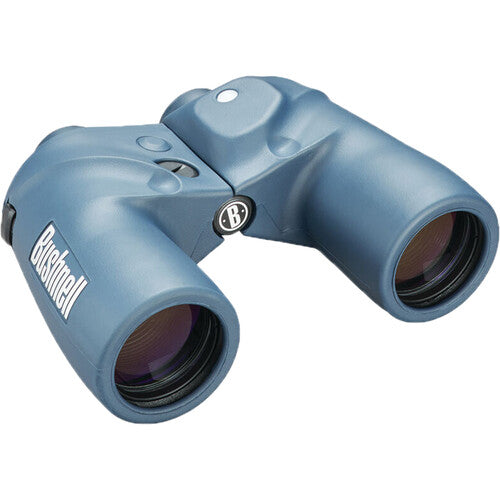 Bushnell 7x50 Marine Binoculars with Compass (Blue)