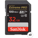 SanDisk 32GB Extreme PRO UHS-I SDHC Memory Card (2-Pack)