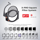 K&F Concept X-PRO Square Soft-Edge Graduated ND Filter with Frame (100 x 150mm, 4-Stop)